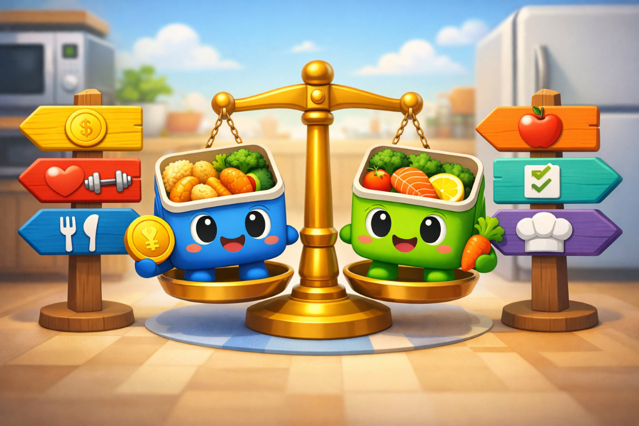 ミールズとナッシュを徹底比較｜料金・栄養・続けやすさの違いから自分に合う宅配食を判断