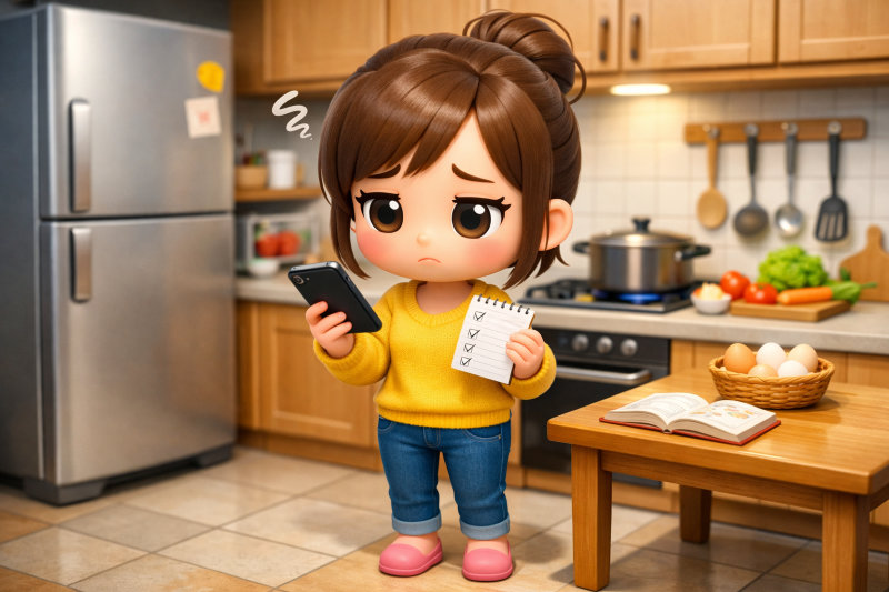 献立を考える時間が「地味につらい」と感じる瞬間