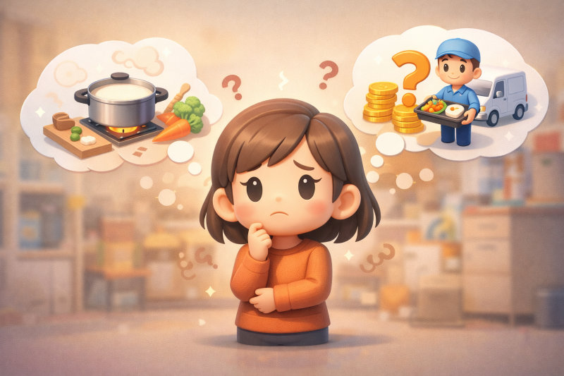 宅食サービスに抵抗を感じてしまう気持ちの正体