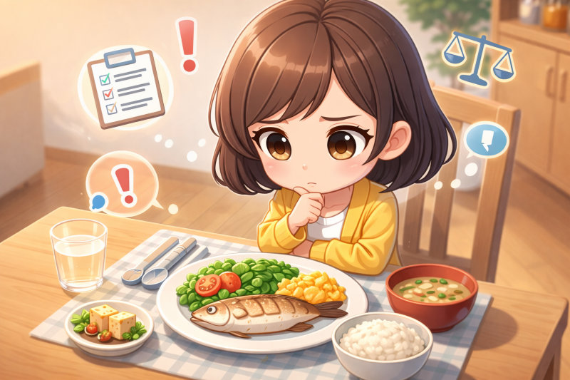 もっと安心できる食事の考え方を知りたい方へ