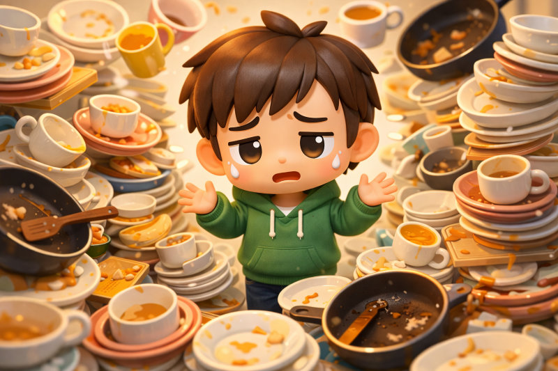 後片付けの負担が大きくなりやすい人の特徴