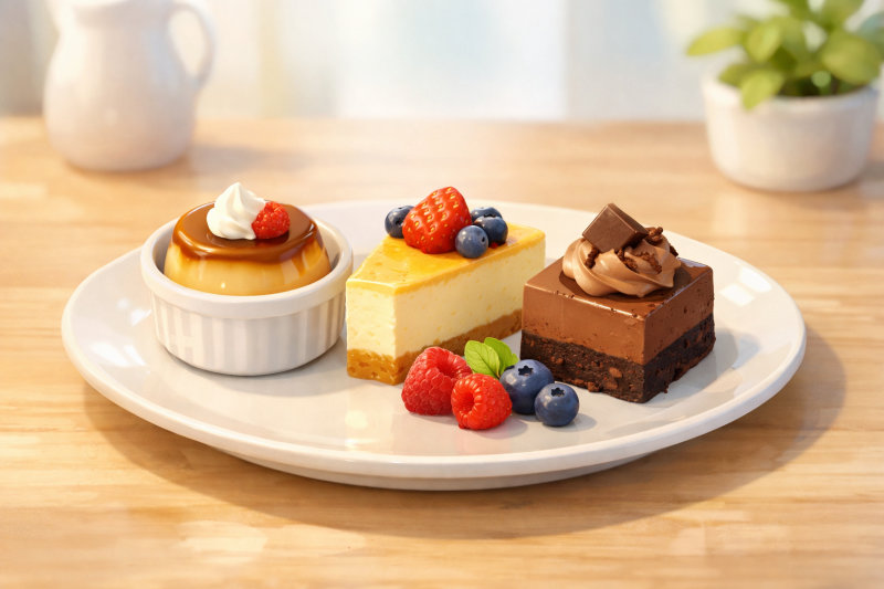 ナッシュ デザートの特徴をまず整理