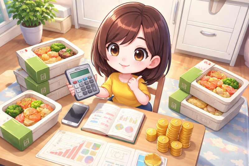 ナッシュを1ヶ月利用した場合の月額目安は？送料込みで考える総額の目安