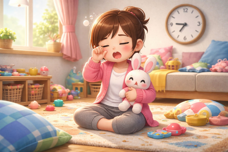 子どもが小さい時期に起こりやすい生活リズムの変化