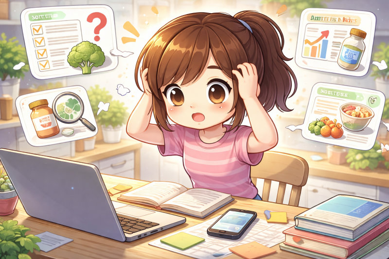 情報が多すぎて混乱してしまう理由と、その向き合い方